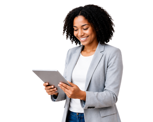 Candidate using RecruitMind AI